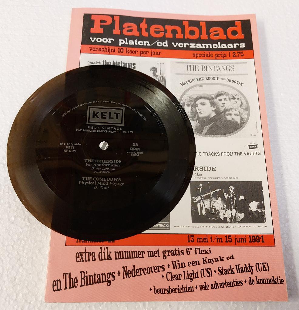 The Otherside FLEXI SINGLE MAGAZINE Garage Psychedelic KELT, Cd's en Dvd's, Vinyl Singles, Verzenden, Overige formaten, Single