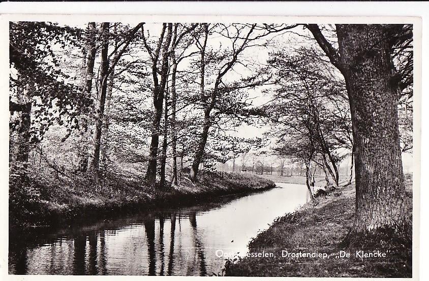 Oosterhesselen (Dr.) Drostendiep "De Klencke" 1966., Verzenden, 1960 tot 1980, Gelopen, Drenthe