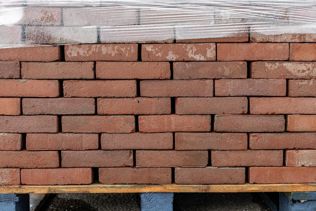 Oude bruine jaren 60 70 vormbak steen rood bruin 22M2