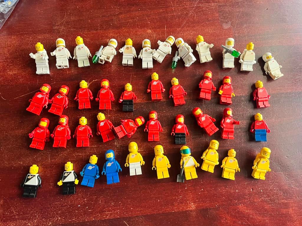 Lego space figuren, Ophalen of Verzenden, Zo goed als nieuw