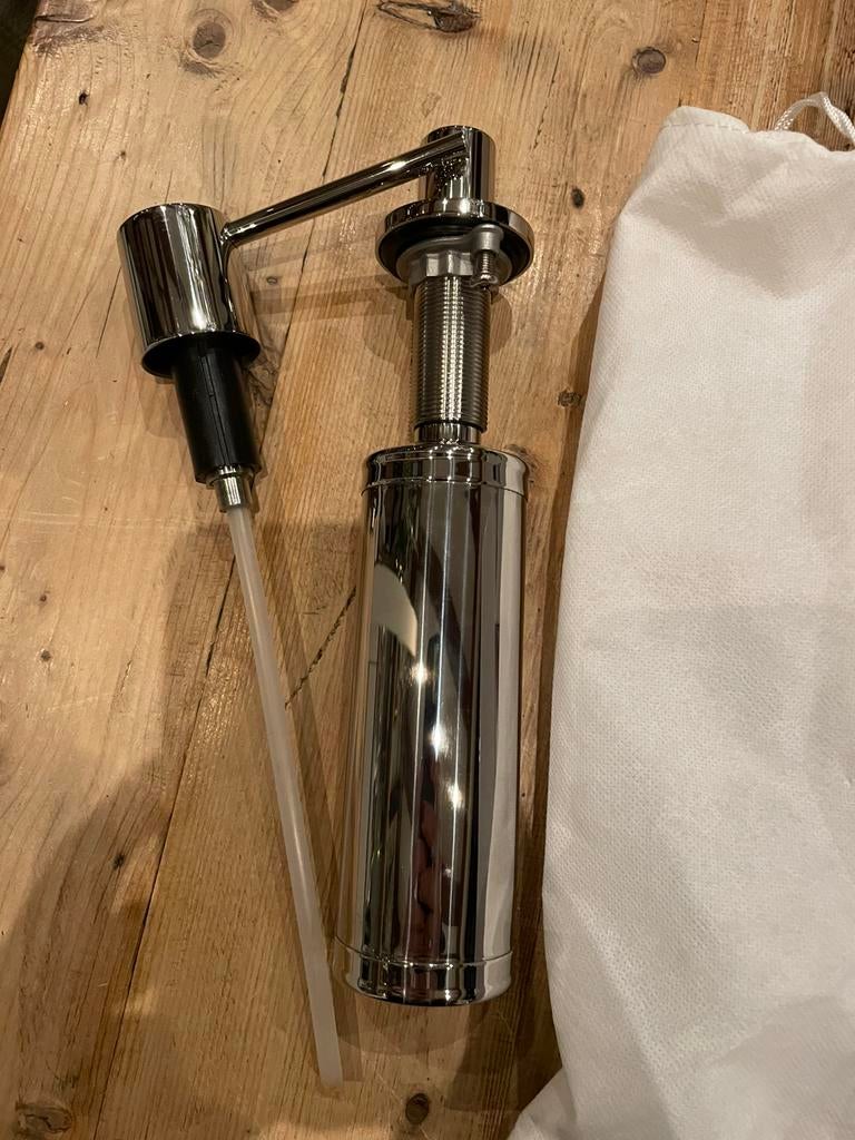 Floww zeepdispenser chroom, Ophalen of Verzenden, Nieuw