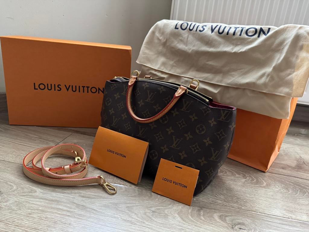 Louis vuitton tas, Sieraden, Tassen en Uiterlijk, Tassen | Damestassen, Ophalen of Verzenden, Zo goed als nieuw, Bruin, Handtas
