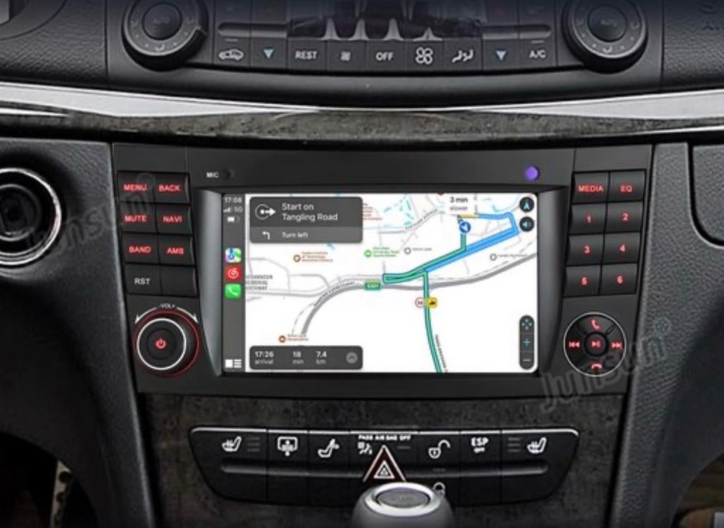 Carplay Radio Mercedes E Klasse W211 S211 CLS, Ophalen of Verzenden, Nieuw