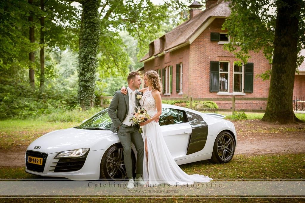 Trouwauto verhuur Audi R8 €599, Trouwauto