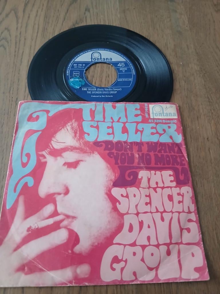 VINYL SINGLE  SPENCER DAVIS GROUP  1967, Cd's en Dvd's, Vinyl | Rock, Ophalen of Verzenden, Zo goed als nieuw, Overige formaten