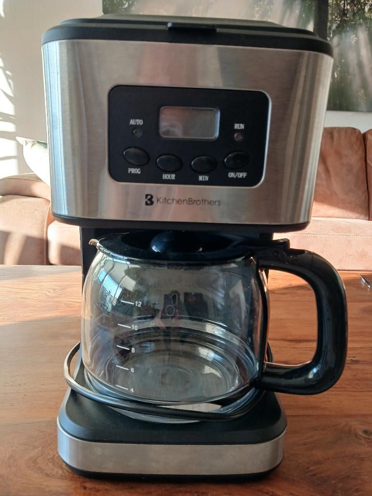 Koffiezetapparaat met timerfunctie, Witgoed en Apparatuur, Koffiezetapparaten, Ophalen, Gebruikt, Overige modellen, 10 kopjes of meer