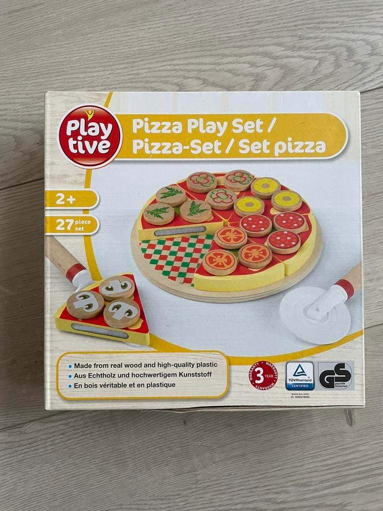 Pizza set - Playtive - Nieuw!!, Verzenden, Nieuw, Hout, Speelkeuken-accessoire