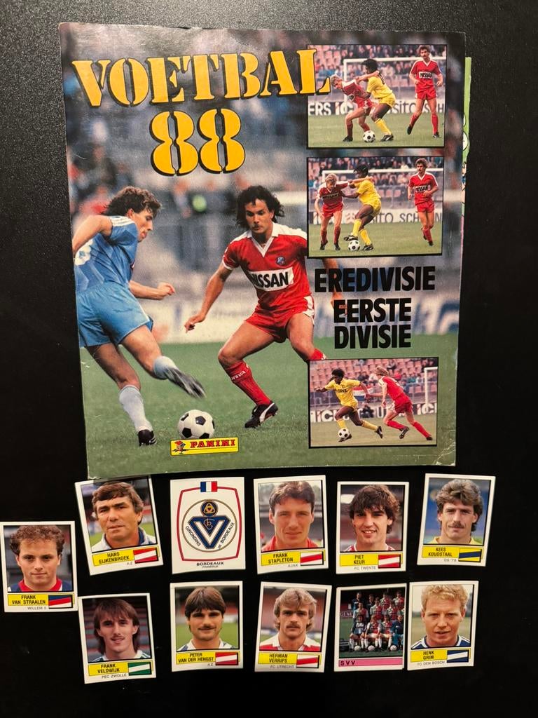Panini Eredivisie 1988 Sticker en Album, Ophalen of Verzenden, Zo goed als nieuw, Sticker
