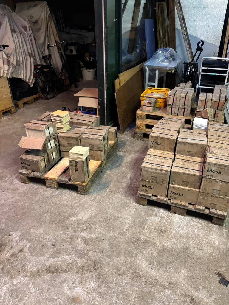 MOSA wandtegels, grote partij, nieuw, Ophalen, Nieuw, Minder dan 20 cm, Minder dan 20 cm