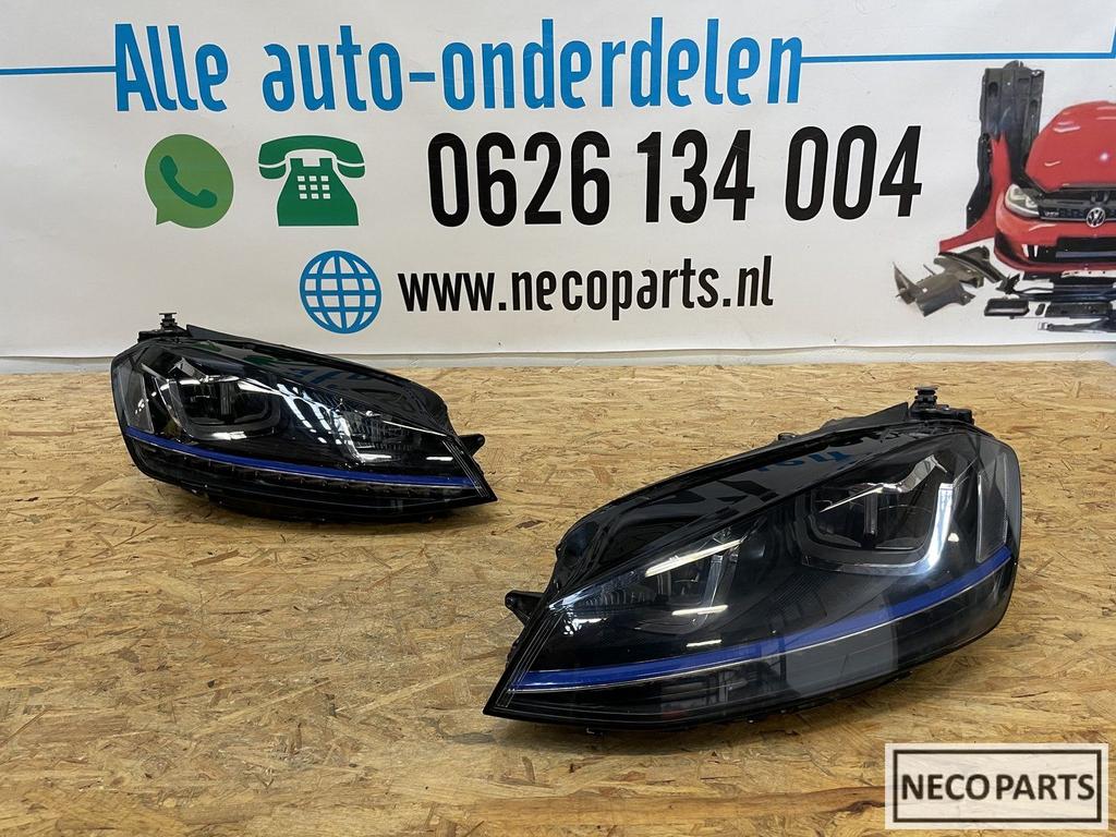 VW GOLF 7 GTE VOL LED KOPLAMPEN 5GE941035 5GE941036, Ophalen of Verzenden, Gebruikt, Volkswagen