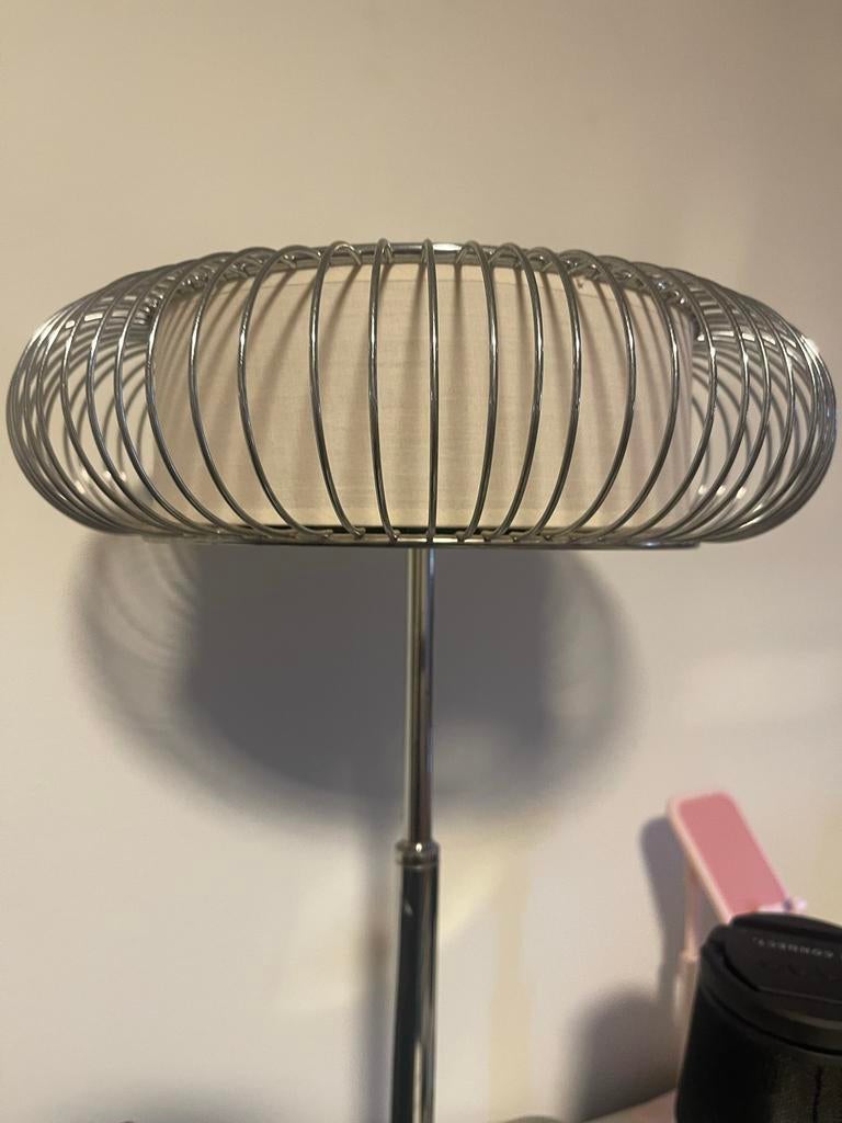 Stijlvolle bedlamp, Huis en Inrichting, Lampen | Vloerlampen, Ophalen of Verzenden, Zo goed als nieuw, Metaal, Minder dan 100 cm