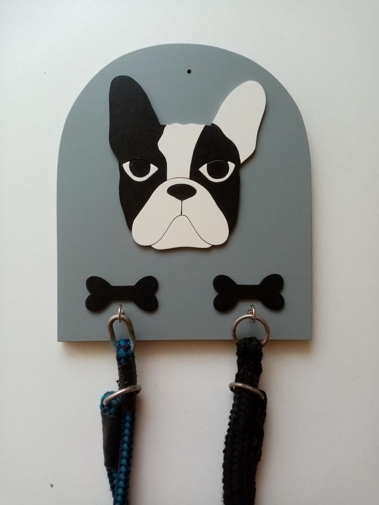 Franse bulldog riemkapstokjes en bakhouders, Ophalen of Verzenden, Nieuw, Hondenriem-accessoire