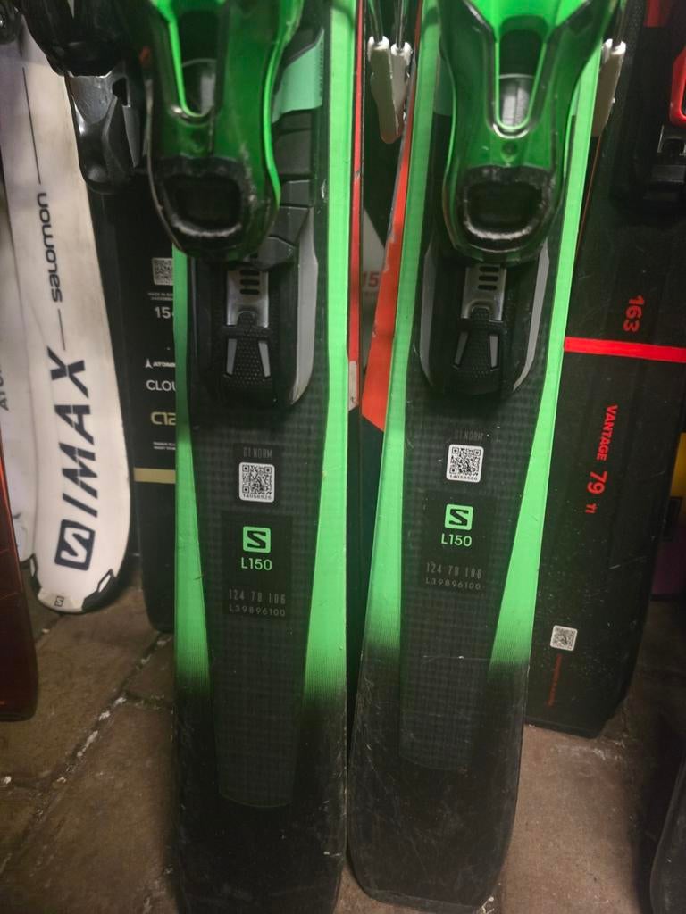 150cm SALOMON XDR 78 ALL SNEUW ALL MOUNTAIN, 140 tot 160 cm, Zo goed als nieuw, Carve, Skiën