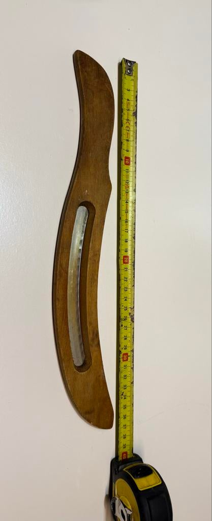 Antiek Houten Koolmes - Authentiek Keukengereedschap, Antiek en Kunst, Verzenden