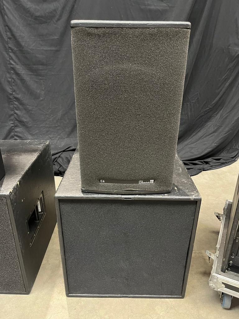D&B Audiotechnik C6 Geluidsset Compleet, Ophalen, Gebruikt