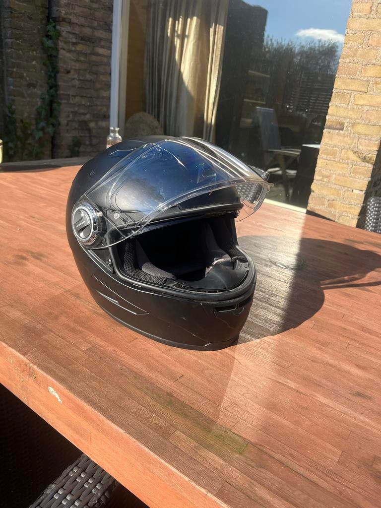 Scorpion Helm - Topstaat!, Motoren, Kleding | Motorhelmen, Heren, Integraalhelm, M, Overige merken, Tweedehands, Ophalen of Verzenden