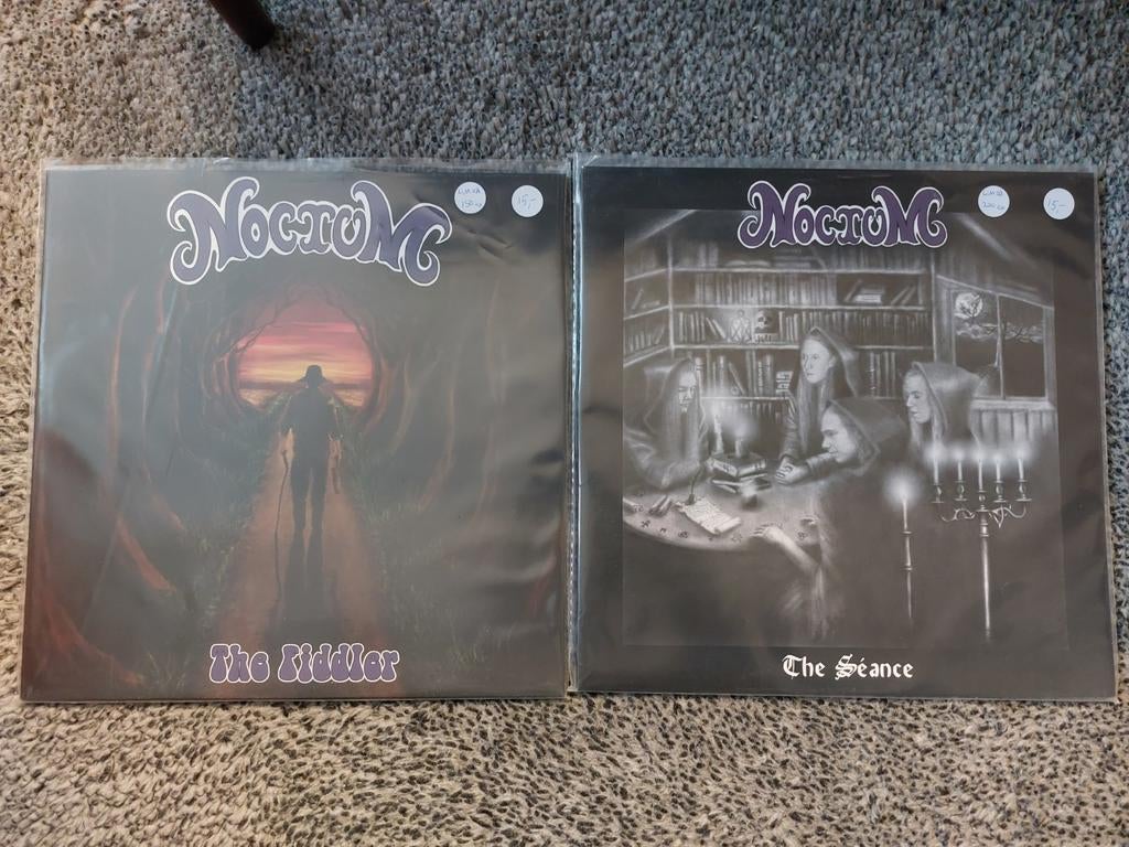 2 lp's Noctum - The Riddler & The Seance Vinyl, Cd's en Dvd's, Vinyl | Rock, Zo goed als nieuw, Alternative, 12 inch, Ophalen of Verzenden