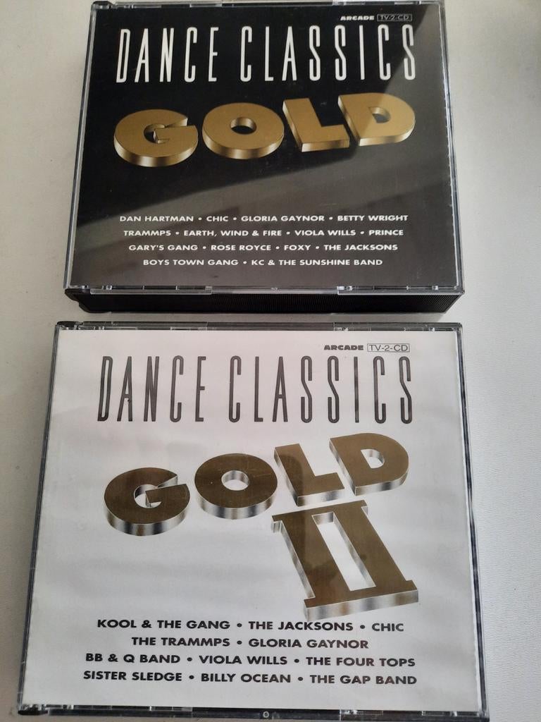 2 x cd box   Dance Classics  GOLD  vol 1 & 2, Ophalen of Verzenden, Zo goed als nieuw, Dance Populair, Boxset