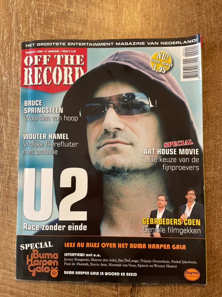 Off the Record - Muziekblad Nr. 1, 2009, Ophalen of Verzenden, Gelezen, Muziek, Film of Tv