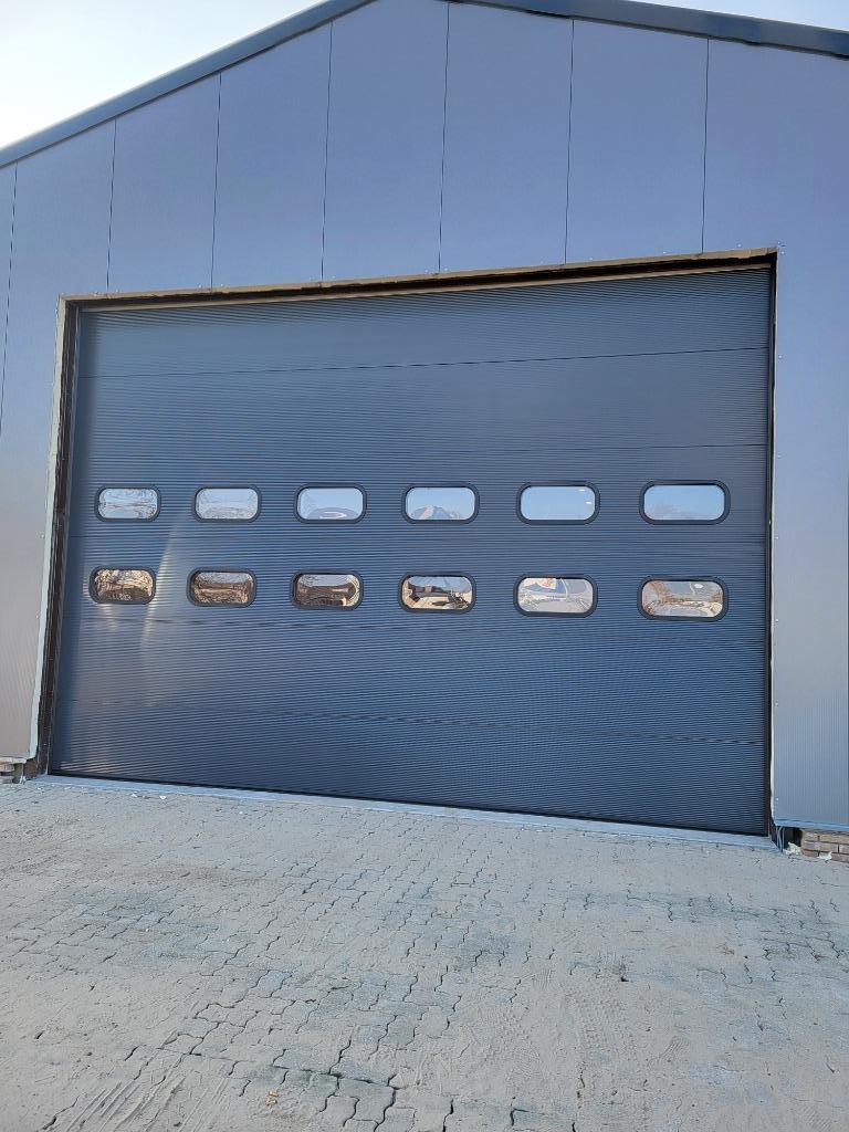 3 x 3 Garagedeuren-Industriedeuren-Automatische schuifdeuren, Doe-het-zelf en Verbouw, Deuren en Horren, Ophalen, Metaal, 120 cm of meer