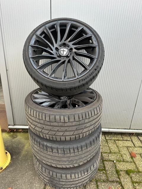 Zomerset 225/35/R19 | Tomason TN16 velgen | 5x114.3, Auto-onderdelen, Gebruikt, Banden en Velgen, Personenwagen, Ophalen