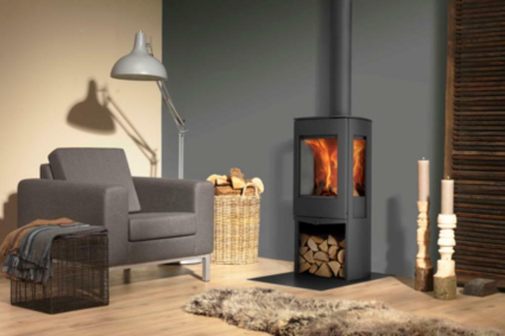uit voorraad leverbaar DIK GEURTS FOLKE 7 kw houtkachel, Huis en Inrichting, Kachels, Nieuw, Hout, Vrijstaand