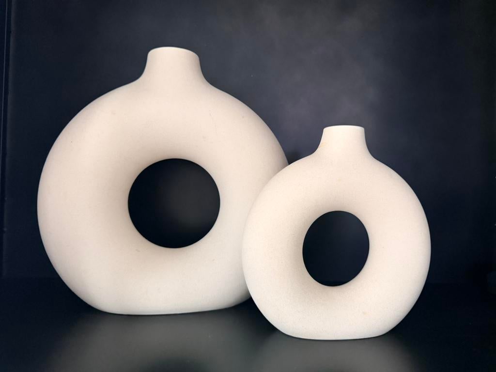 H&M Home decoratie, Huis en Inrichting, Woonaccessoires | Vazen, Ophalen, Overige kleuren, Minder dan 50 cm, Glas