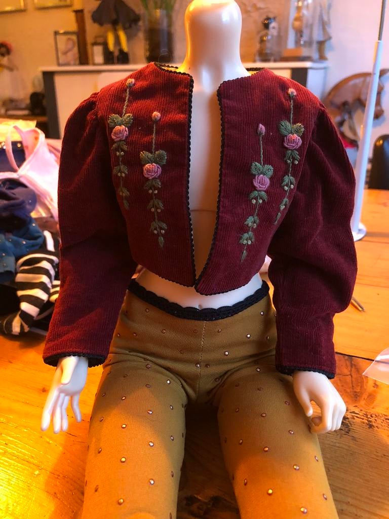 Jasje van boneka poppenjasje, Ophalen of Verzenden, Zo goed als nieuw, Pop