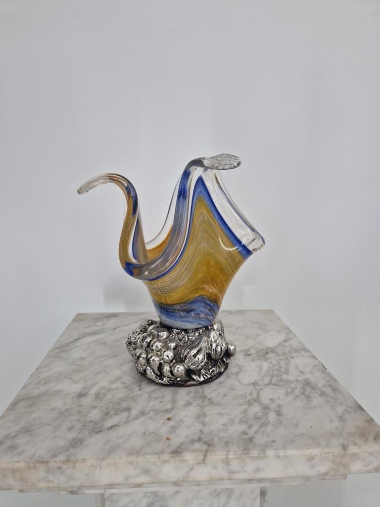 Murano Glaskunst Object | Lavorazione a Mano | 19 cm, Ophalen of Verzenden