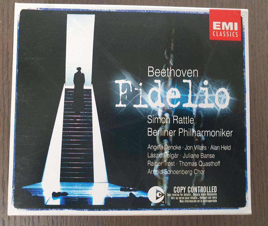 Beethoven: Fidelio - Rattle, Met libretto, Opera of Operette, Ophalen of Verzenden, Zo goed als nieuw