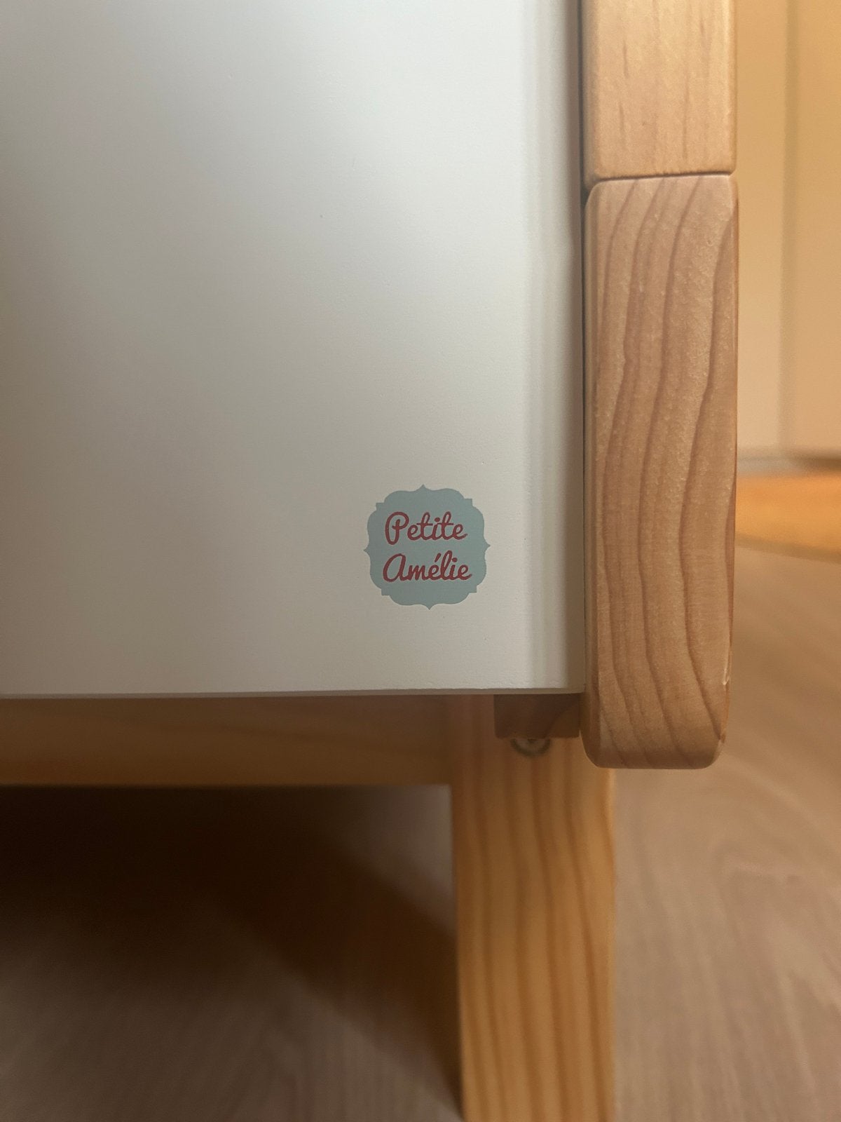 Petit Ameli kinderbed 140 x 70 met luxe Aerosleep matras, 70 tot 85 cm, Zo goed als nieuw, Matras, 140 tot 160 cm