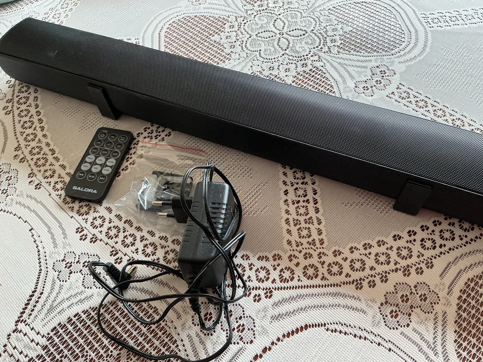 Salora SBO360 Bluetooth Soundbar met afstandsbediening, Ophalen of Verzenden, Bluetooth, Zo goed als nieuw