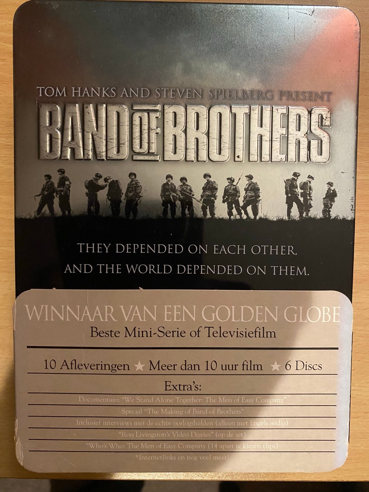 Band of Brothers - Complete Serie (6 Discs), Vanaf 16 jaar, Nederlands, Ophalen of Verzenden, Zo goed als nieuw