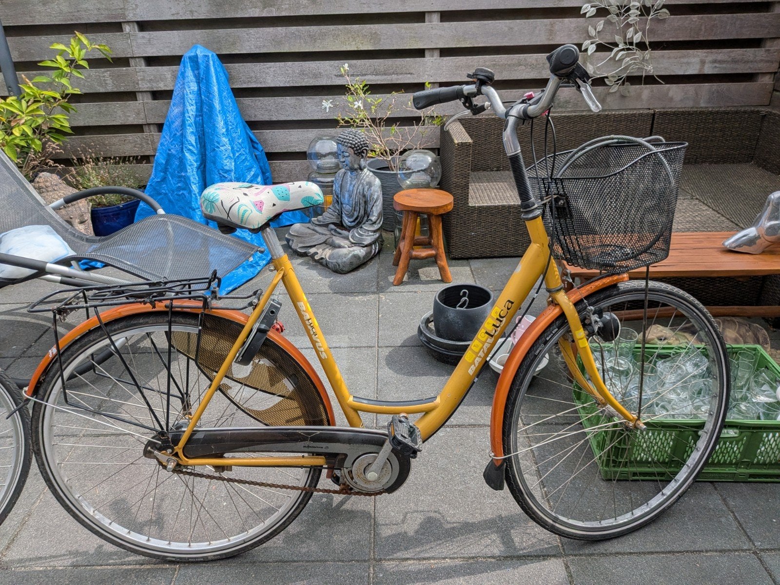 Batavus fiets 28 inch, Fietsen en Brommers, Fietsen | Dames | Moederfietsen, Ophalen, Gebruikt, Versnellingen, Batavus