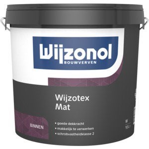 NIEUW 2 enners Wijzonol muurverf a 10 liter, Ophalen, Zo goed als nieuw