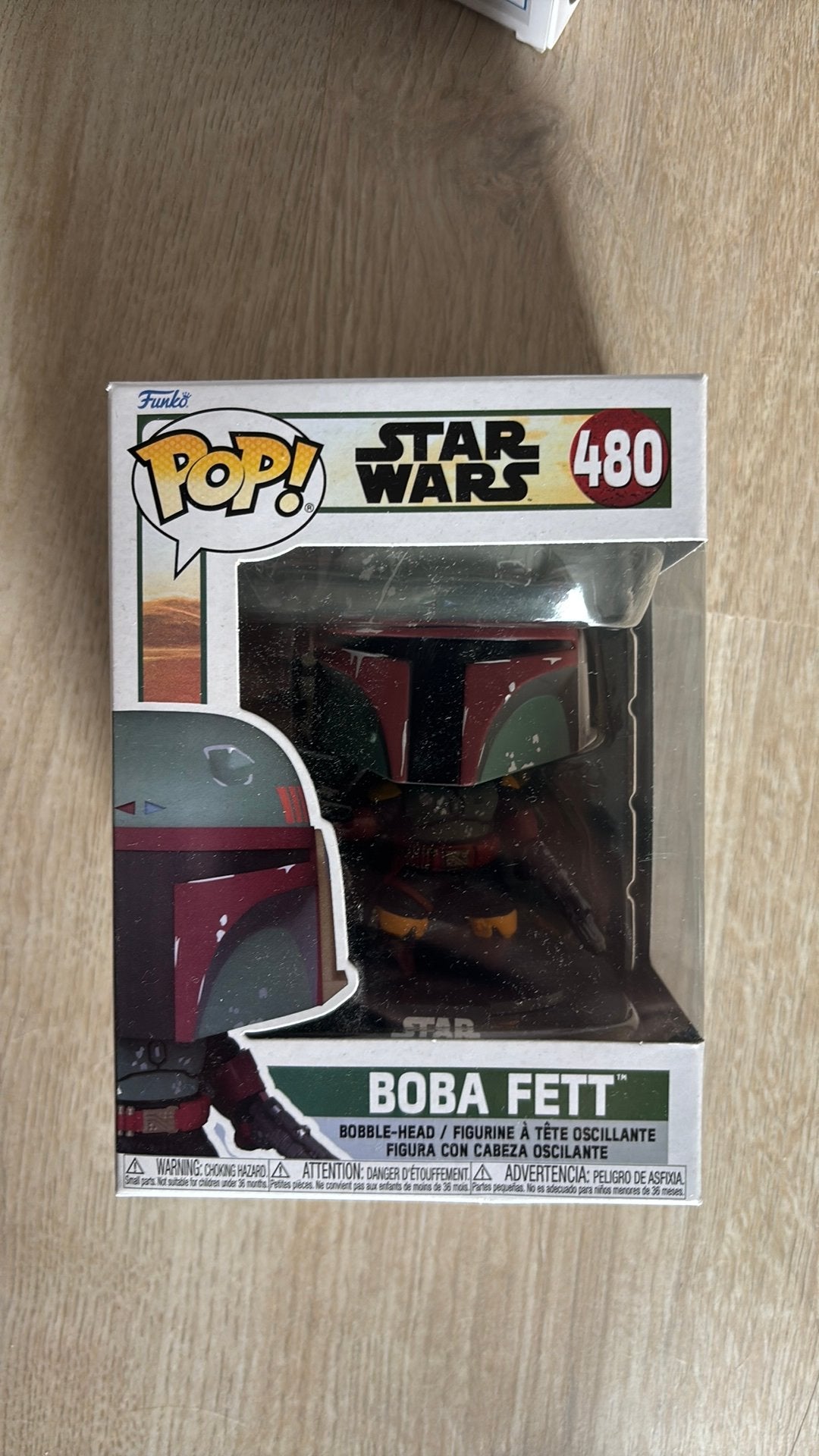 Boba fett funko (star wars), Ophalen, Zo goed als nieuw