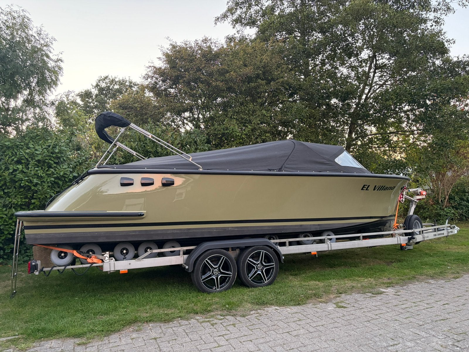 WAANZINNIG! Mooie Lifstyle Tender sloep 750 777 ONE OFF!, Watersport en Boten, Ophalen, Tender, Binnenboordmotor, 42 pk