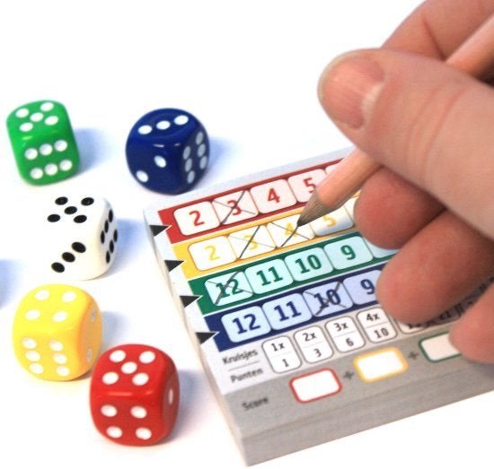 Qwixx - Dobbelspel - 2 tot 5 spelers - Voor de hele familie, Ophalen of Verzenden, Nieuw