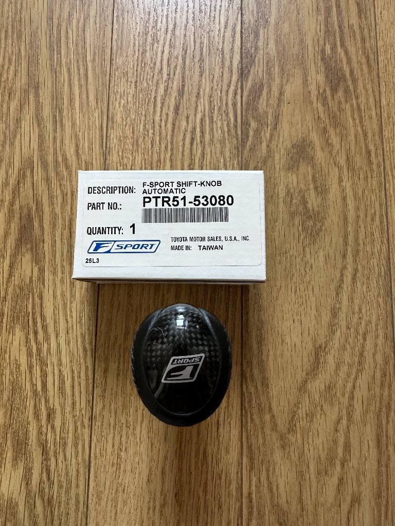 Lexus F-sport "Shift Knob" OEM, Ophalen of Verzenden, Zo goed als nieuw