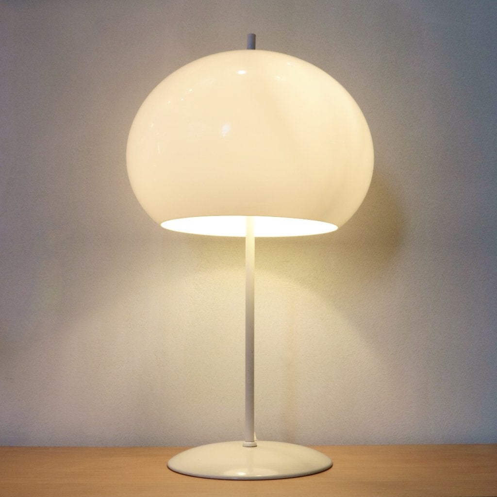 tafellamp Dijkstra mushroom jaren zeventig, Gebruikt, Overige merken, Vintage, Paddenstoellamp