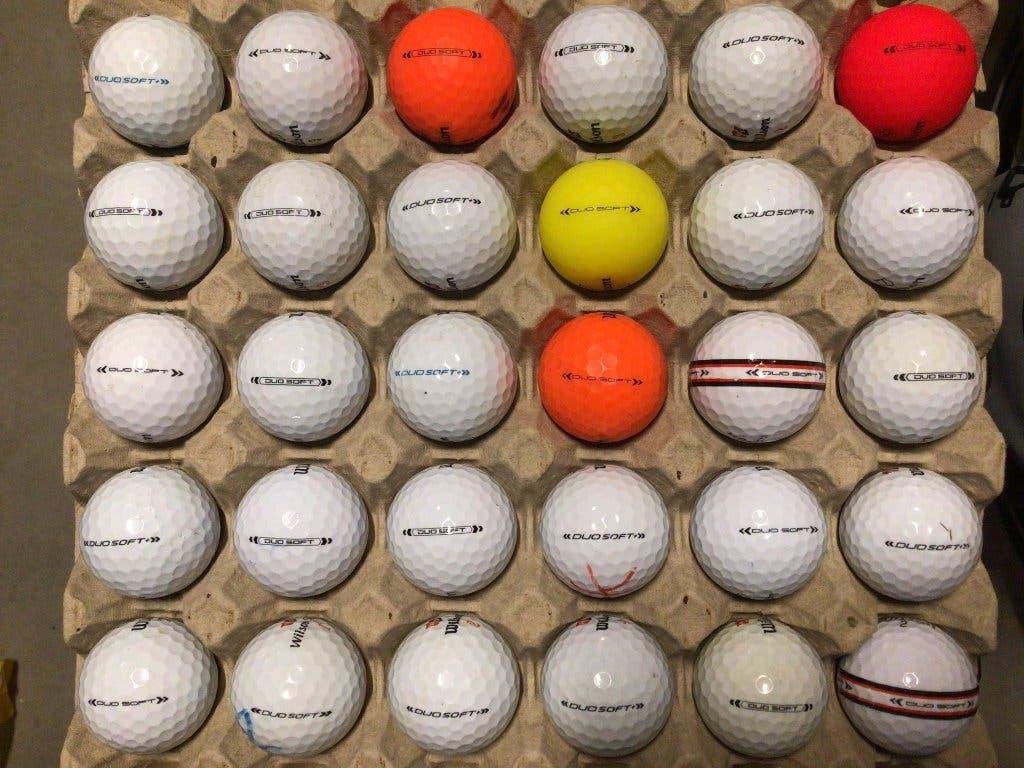 Wilson DuoSoft, Sport en Fitness, Ophalen of Verzenden, Gebruikt, Bal(len)