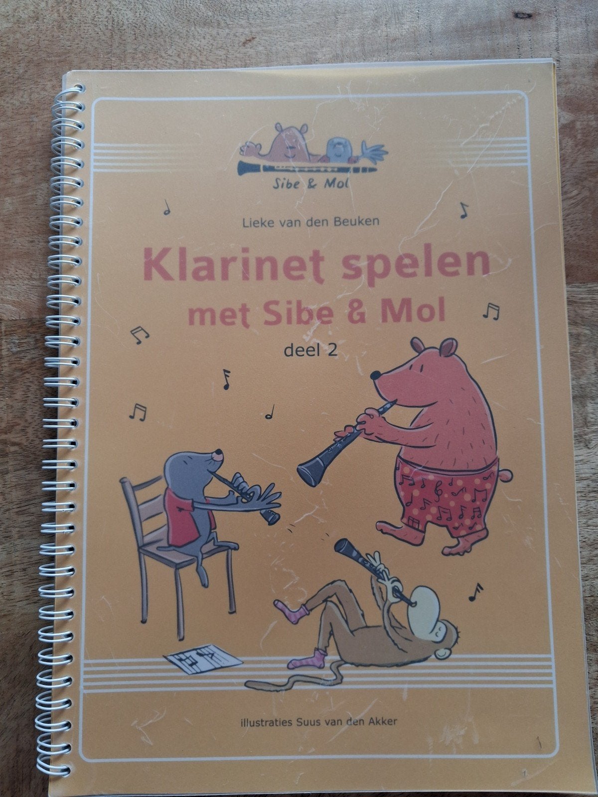 Klarinet spelen met Sibe en Mol deel 2, Lieke van den Beuken, Fictie algemeen, Ophalen of Verzenden, Zo goed als nieuw