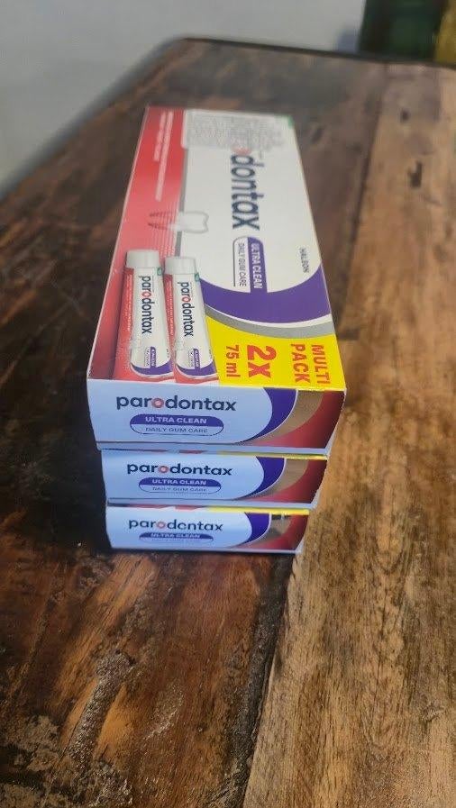Parodontax Ultra Clean tandpasta (6 tubes), Ophalen of Verzenden, Nieuw, Tandpasta
