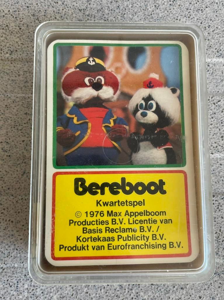 Berenboot kwartet 1976 vintage retro, Verzamelen, Ophalen of Verzenden, Zo goed als nieuw, Kwartet(ten)