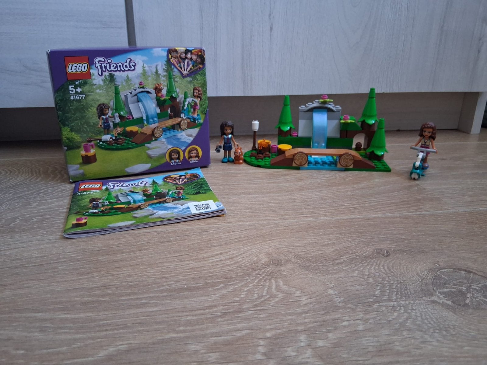 Lego friends 41677 waterval in het bos, Ophalen of Verzenden, Zo goed als nieuw