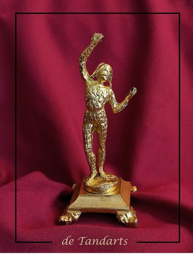 Danser, Harlekijn Demetre Chiparus-stijl  , Ophalen of Verzenden, Zo goed als nieuw, Mens