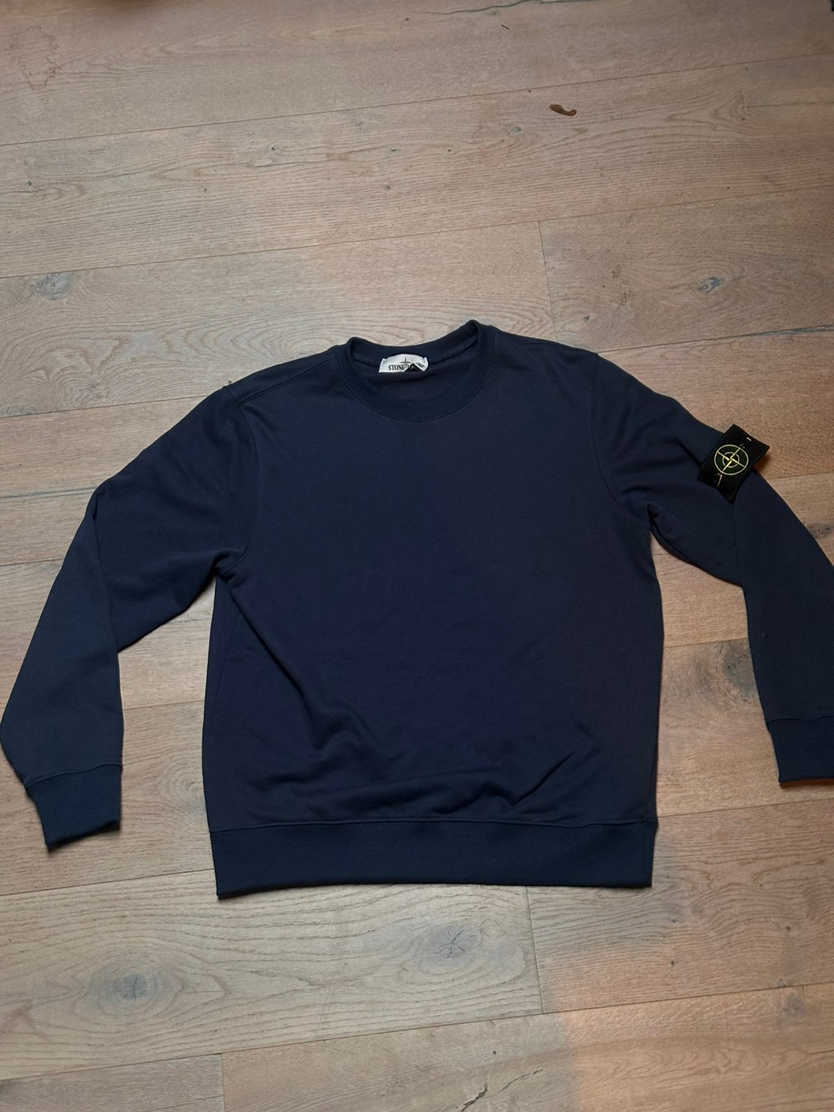 Stone island sweater, Verzenden, Zo goed als nieuw, Maat 48/50 (M), Blauw