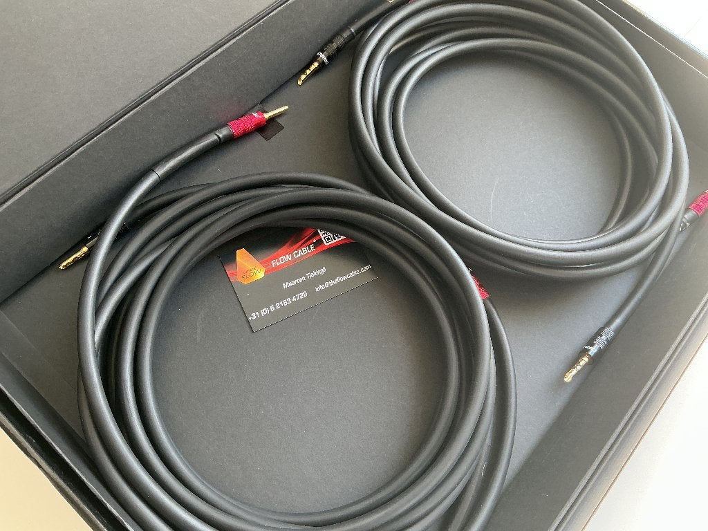 Driade Flow 405 luidsprekerkabel 2 x 3m, Ophalen, Gebruikt, 2 tot 5 meter, Luidsprekerkabel
