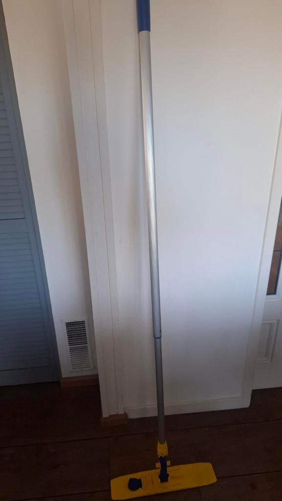 Jemako dweil met telescoopsteel en 2 doeken, Huis en Inrichting, Schoonmaakartikelen, Mop of Dweil, Ophalen of Verzenden