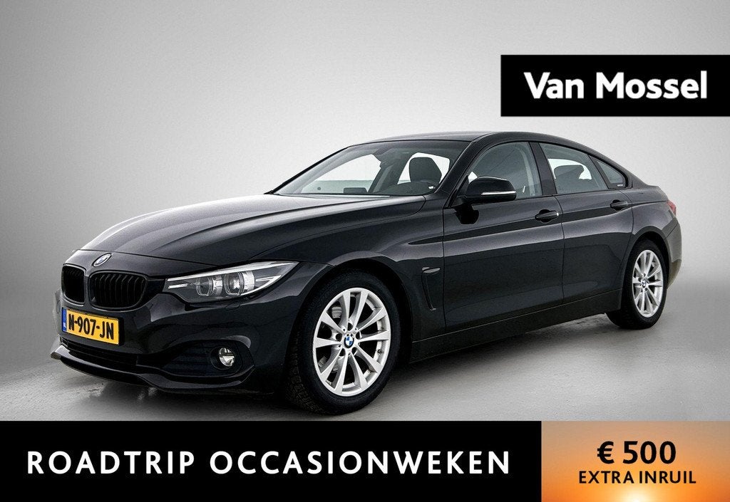 BMW 4-serie Gran Coupé 420i Executive | Automaat | Navigati, Automaat, Gebruikt, 4 cilinders, Zwart